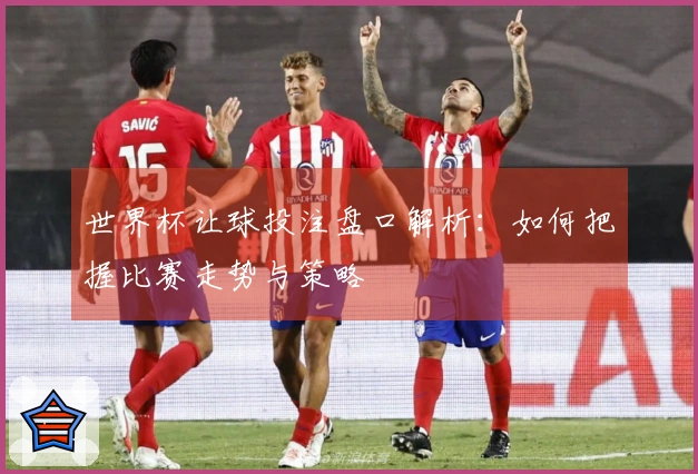 世界杯让球投注盘口解析：如何把握比赛走势与策略