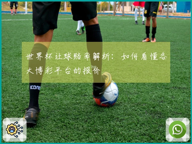 世界杯让球赔率解析：如何看懂各大博彩平台的报价